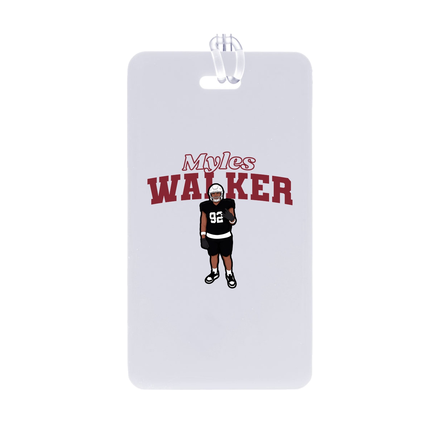 Bag Tag — Name Arch in Classic