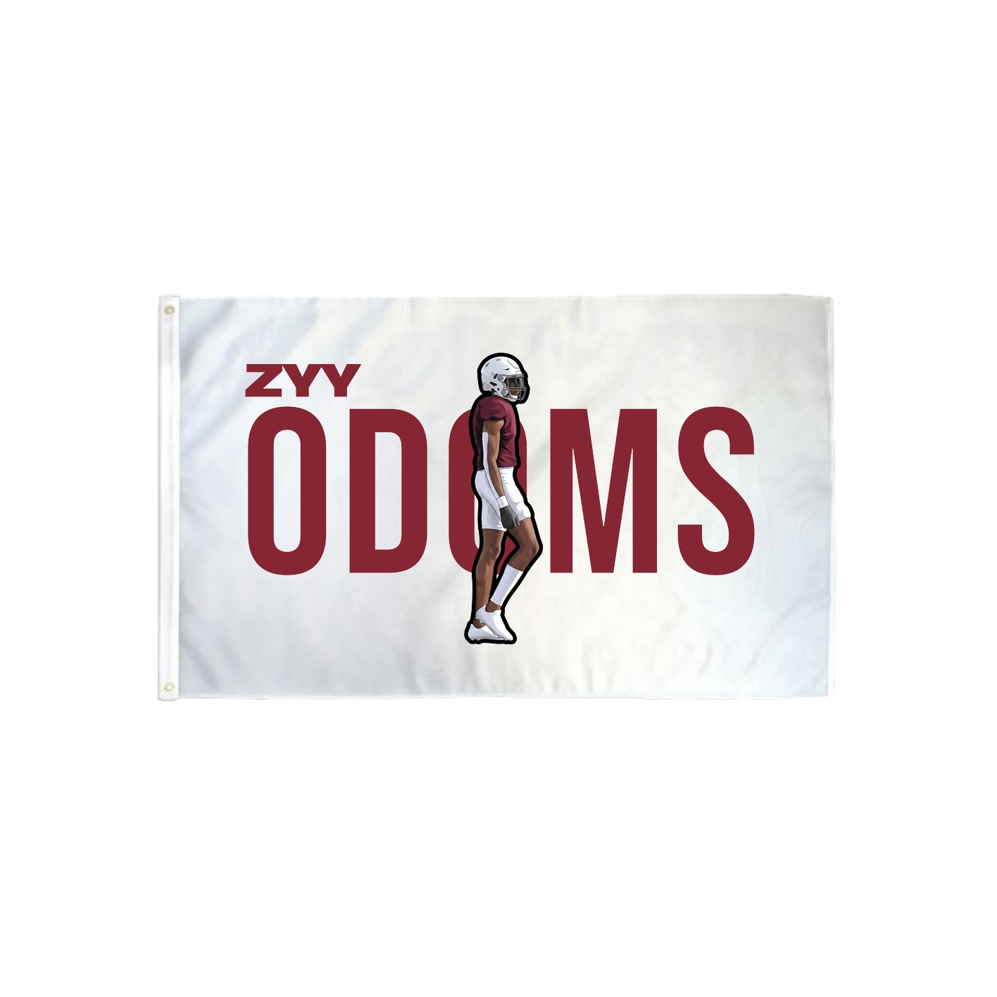 3x5 Flag — Player Name in Classic