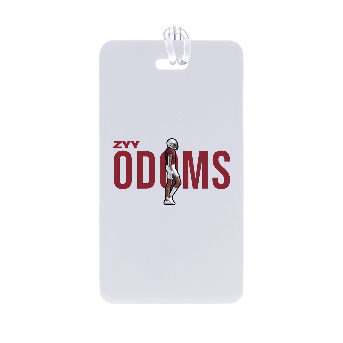 Bag Tag — Player Name in Classic