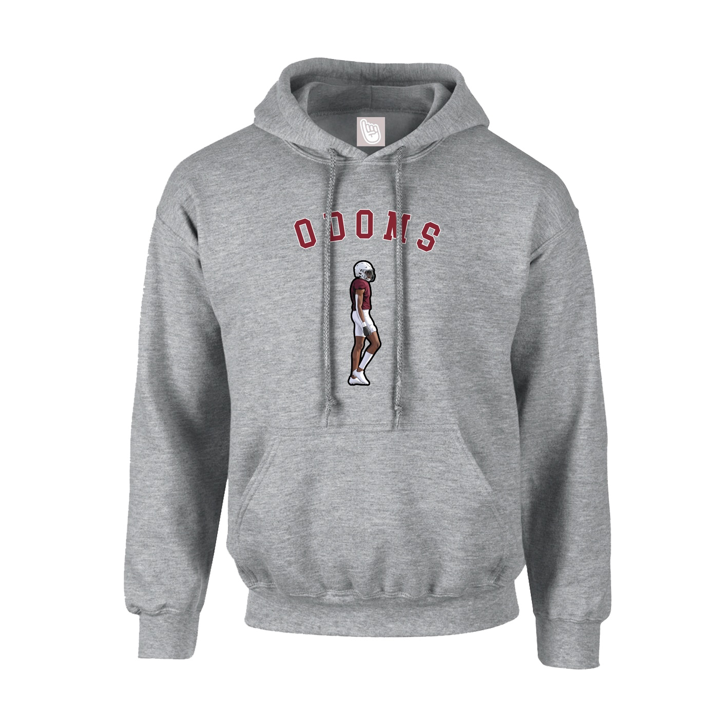 Youth Hoodie — Shirsey Arch in Grey