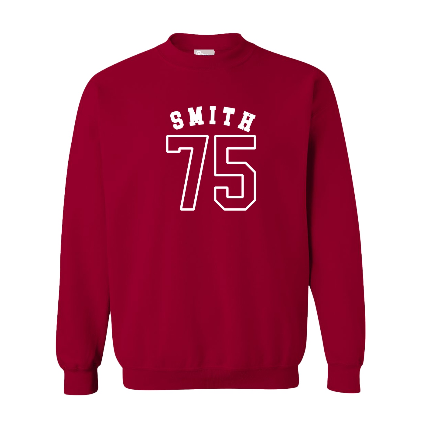 Fleece Crew — Shirsey Arch in Cardinal