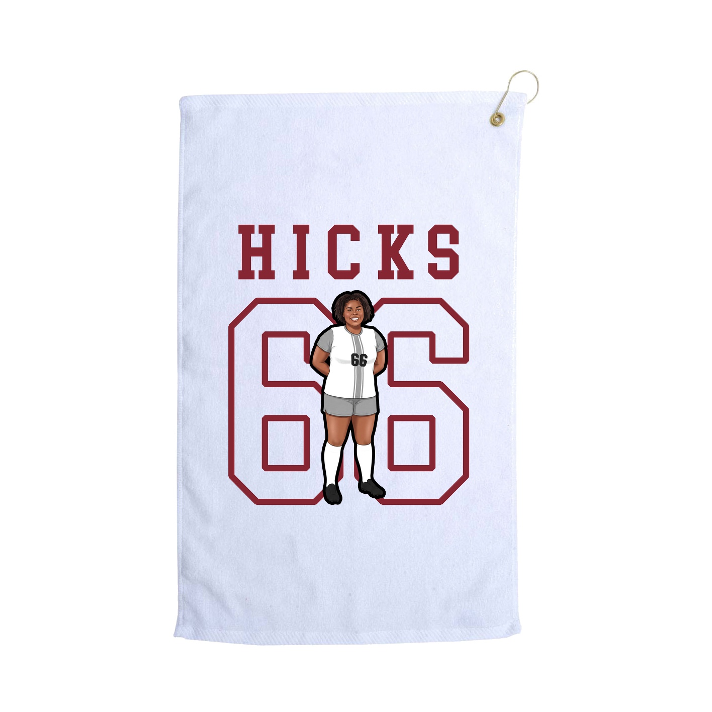 Golf Towel — Shirsey in White