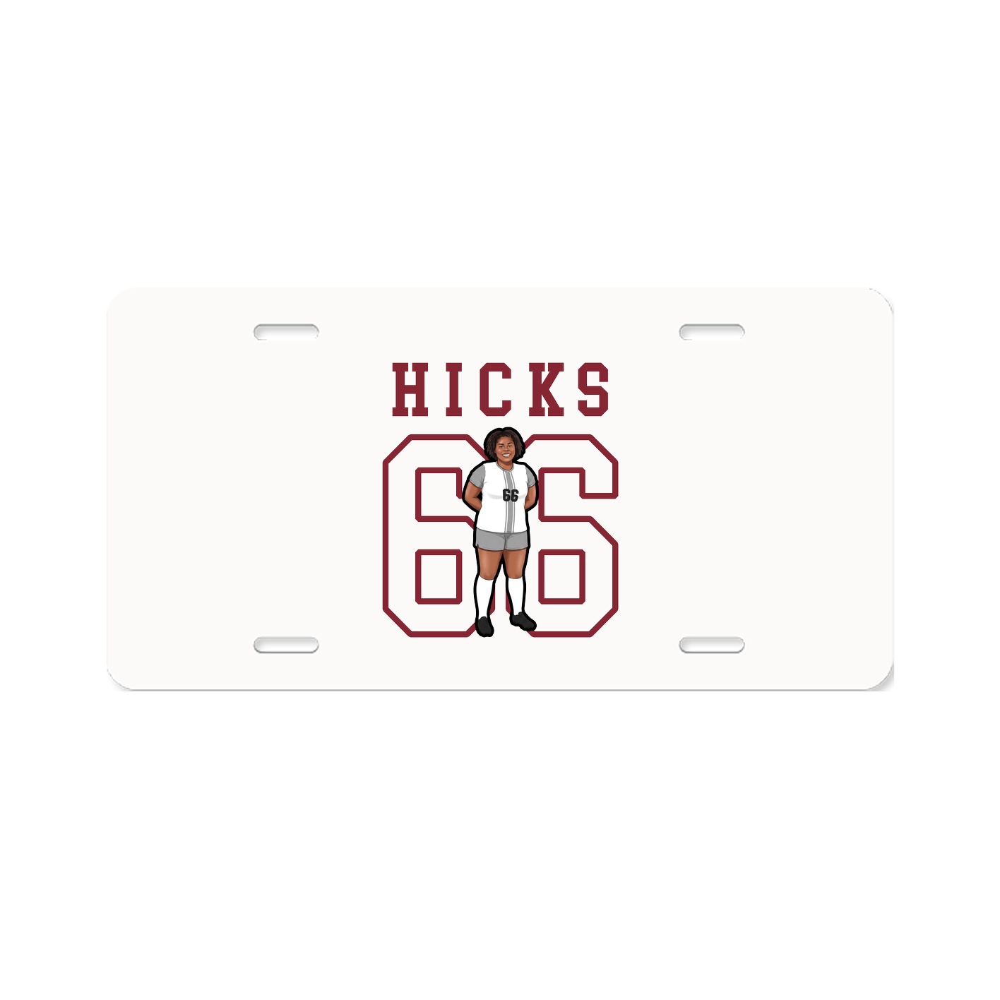License Plate — Shirsey in Classic