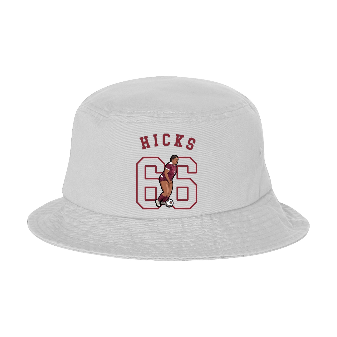 Bucket Cap — Shirsey Arch in White
