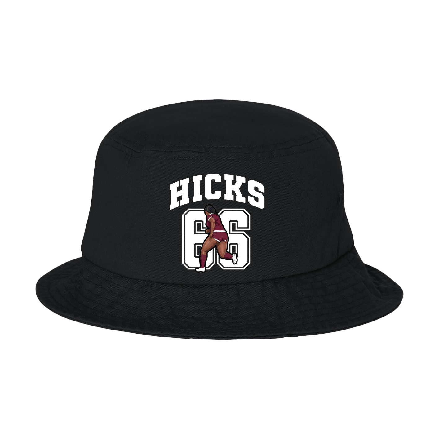 Bucket Cap — Number in Black