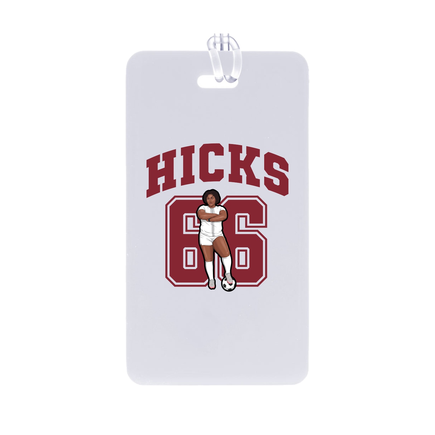 Bag Tag — Number in Classic