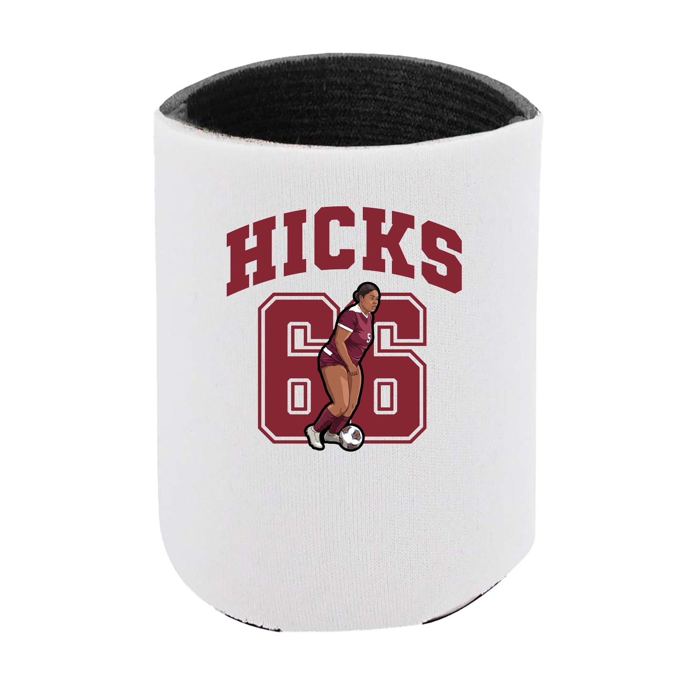 Can Holder — Number in White
