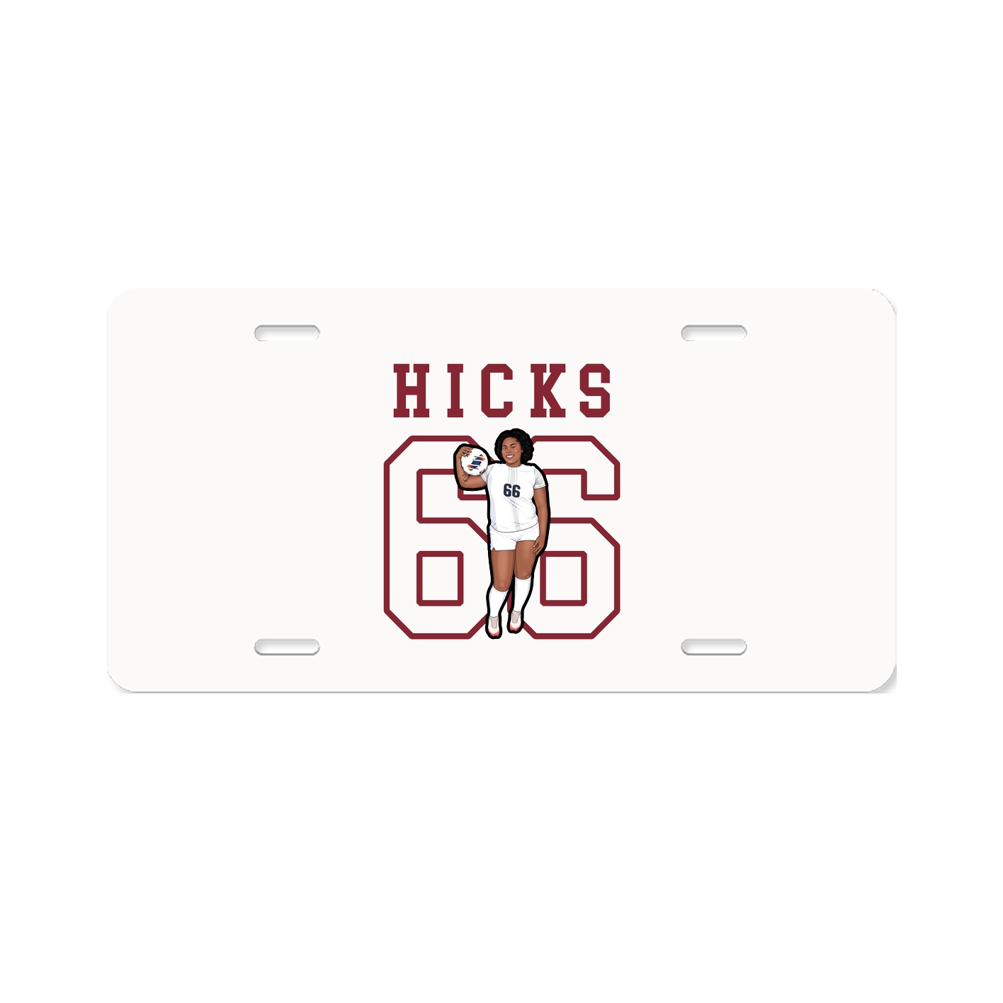 License Plate — Shirsey in Classic