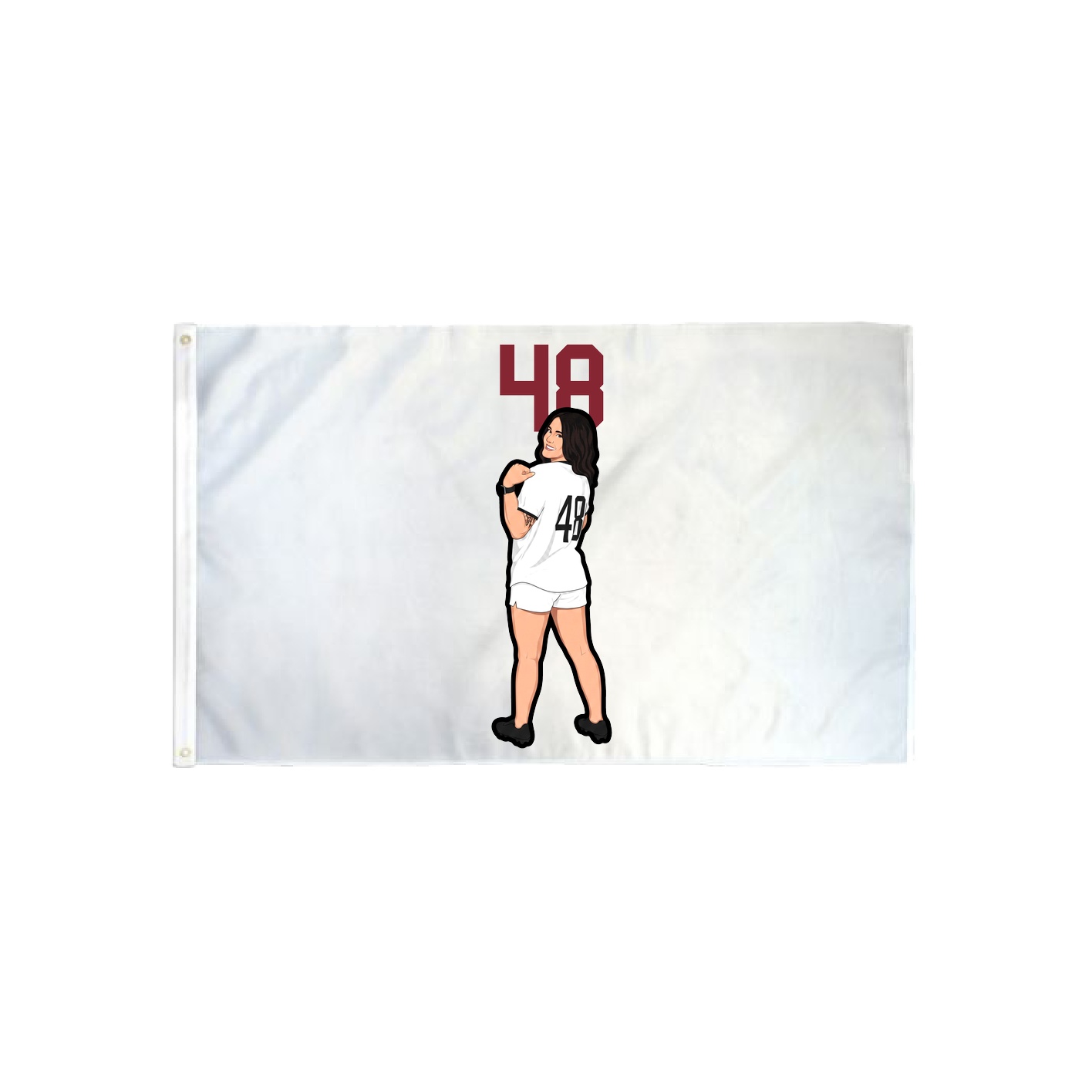 3x5 Flag — Number Top in Classic