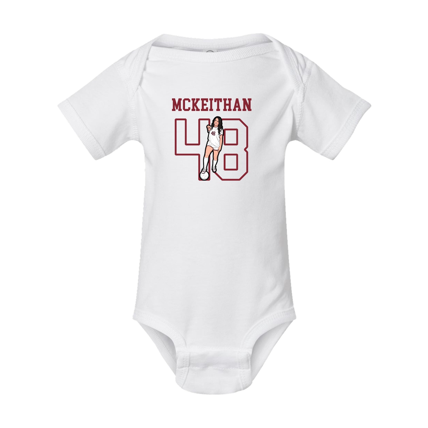 Baby Onesie — Shirsey in White