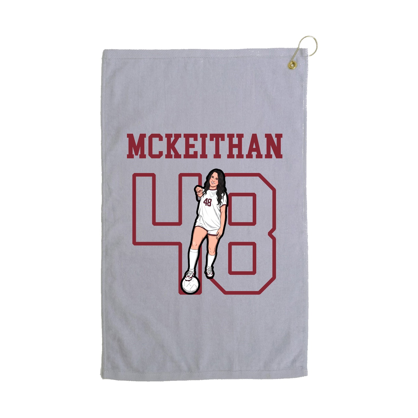 Golf Towel — Shirsey in Grey
