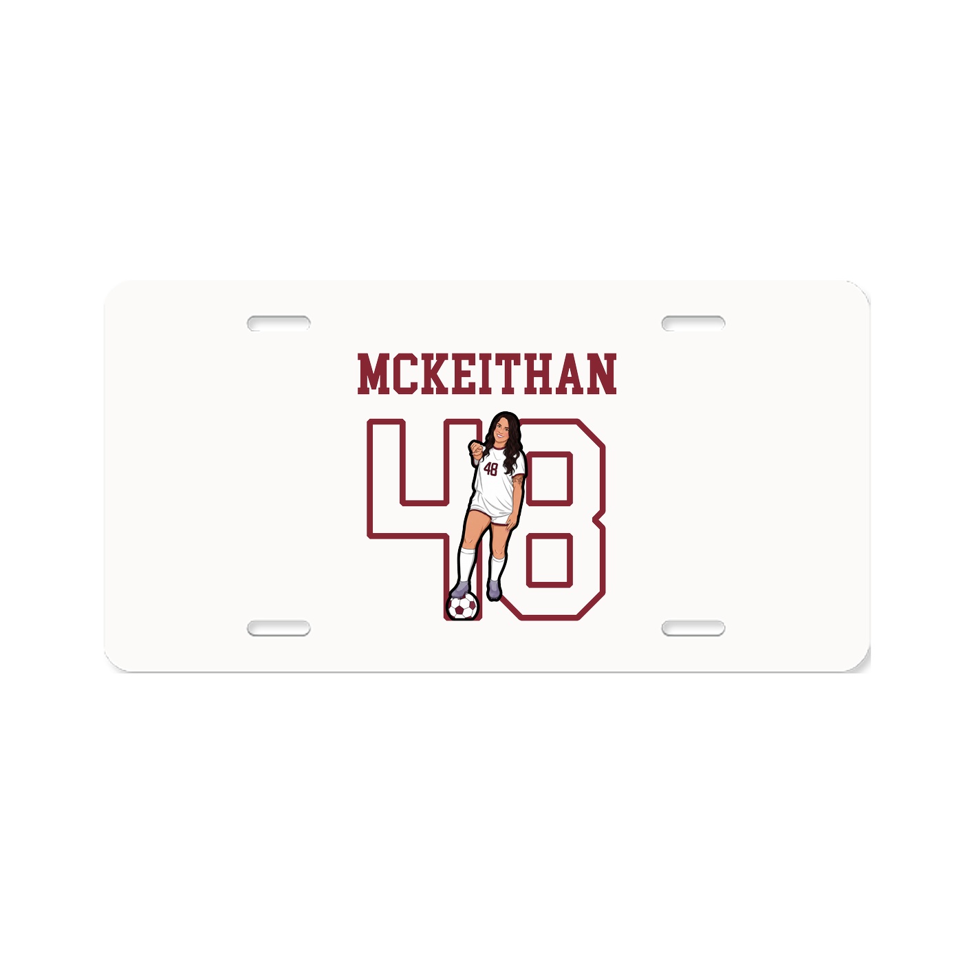 License Plate — Shirsey in Classic