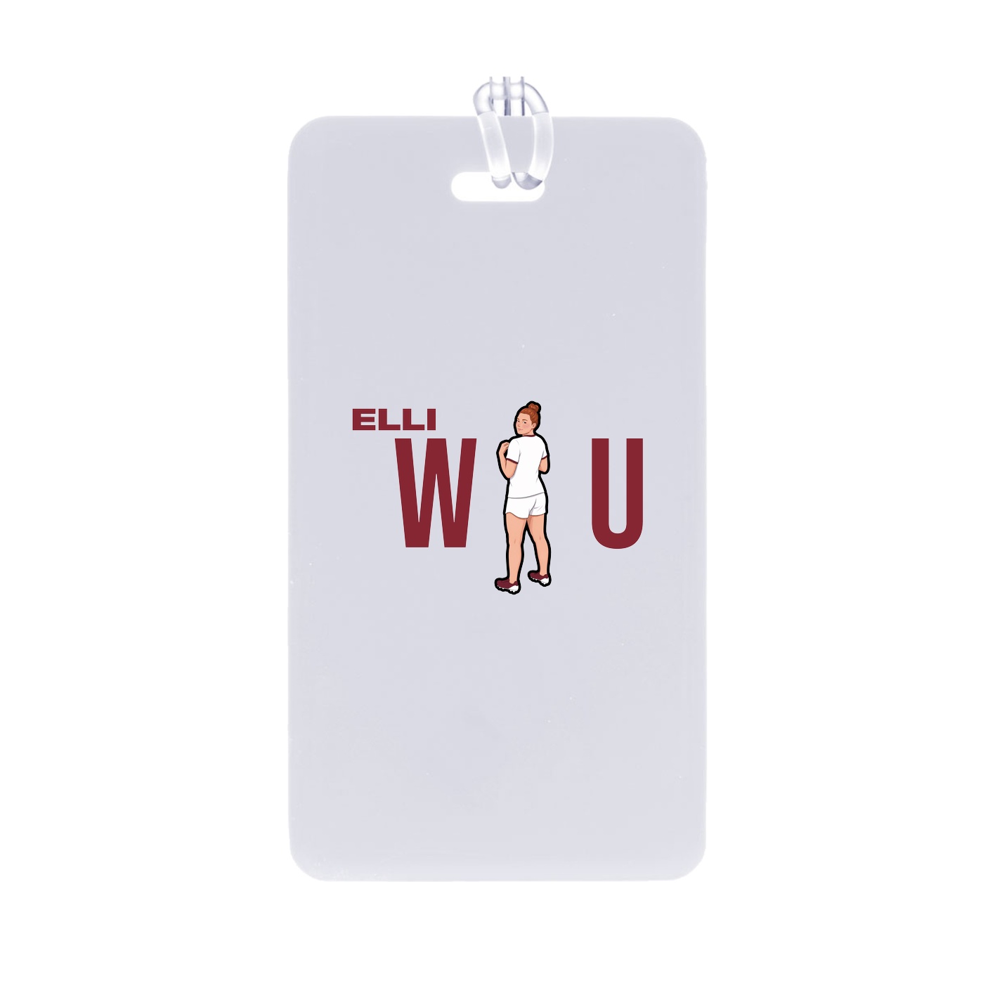 Bag Tag — Player Name in Classic