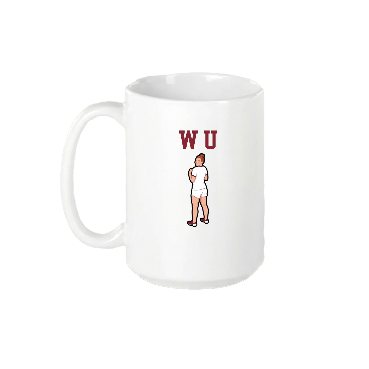 15oz Coffee Mug — Shirsey in White