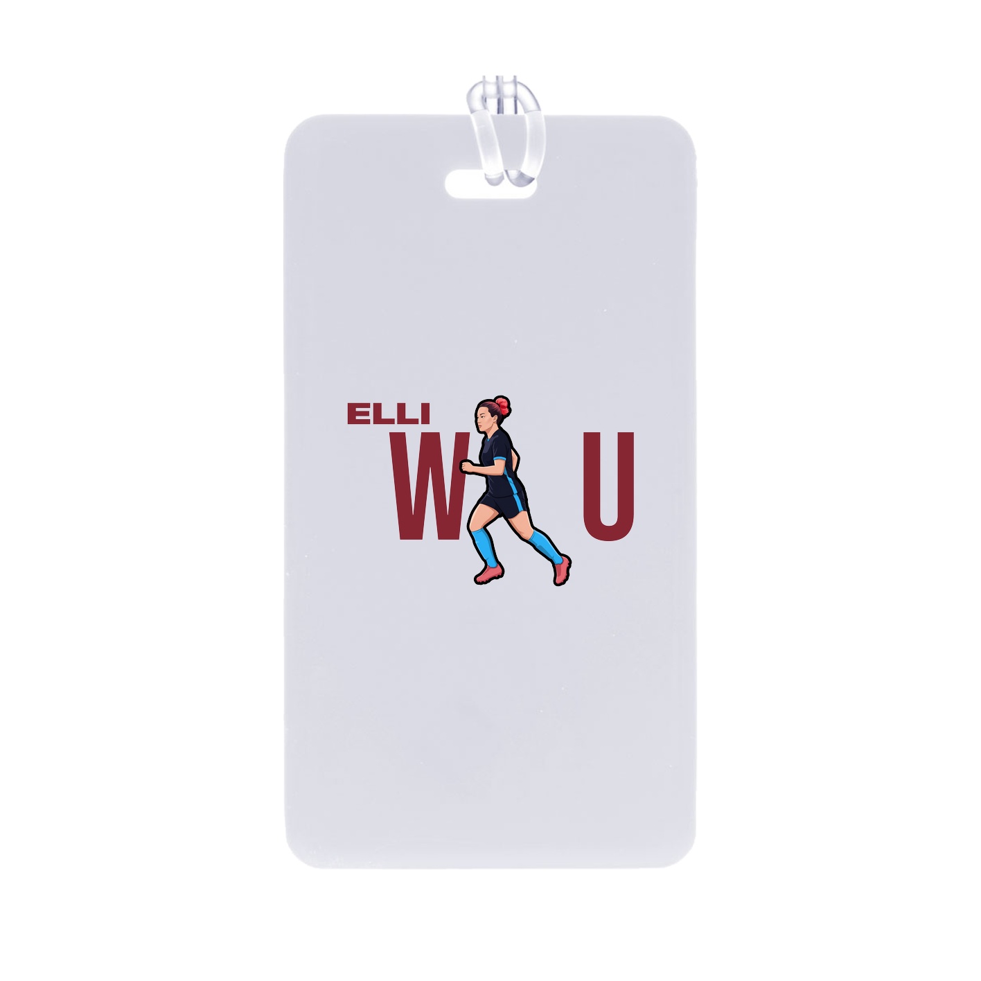 Bag Tag — Player Name in Classic