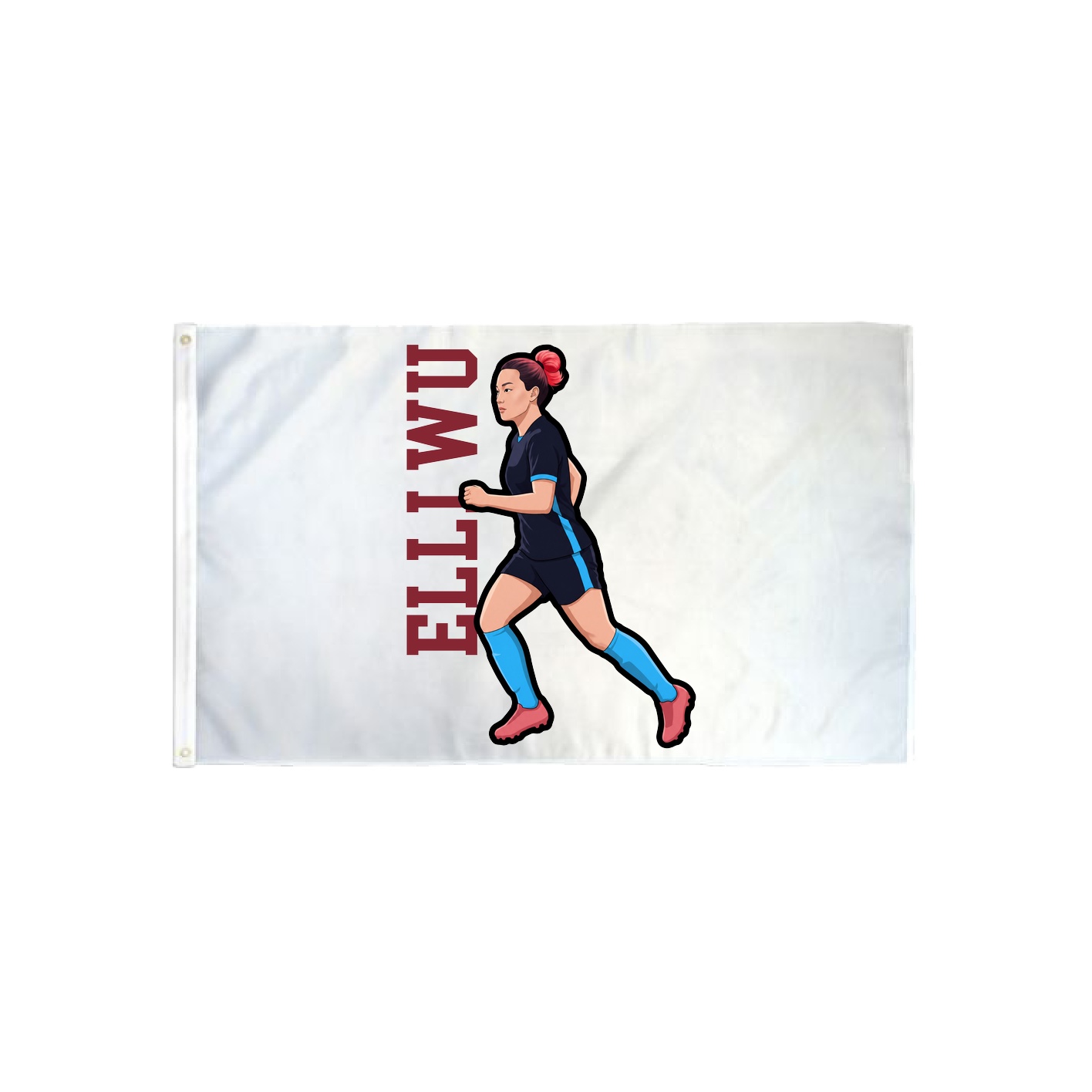 3x5 Flag — Name Vertical in Classic