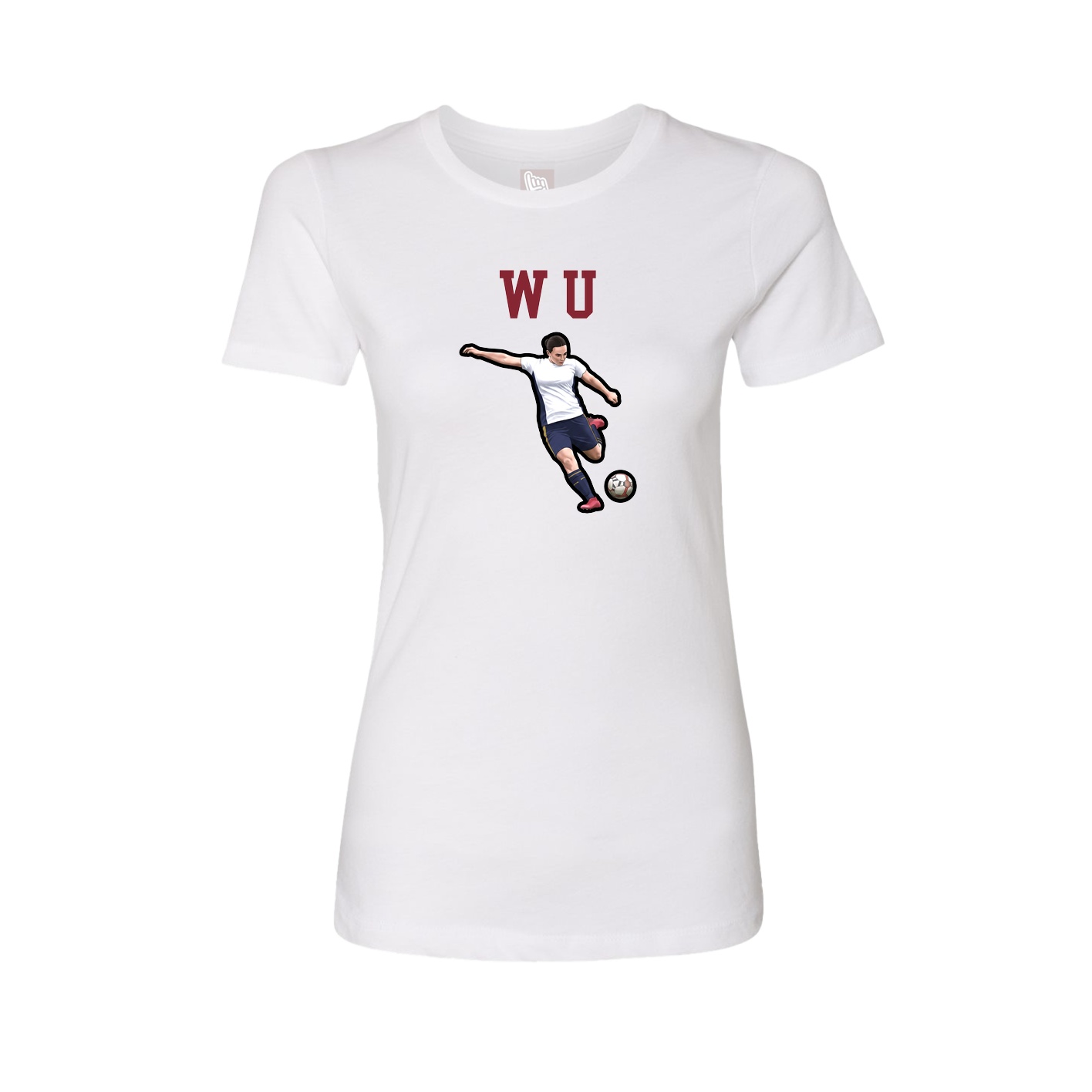 Fitted Women's Tee — Shirsey in White