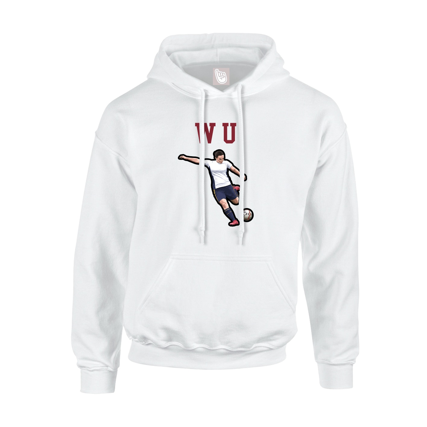 Youth Hoodie — Shirsey in White