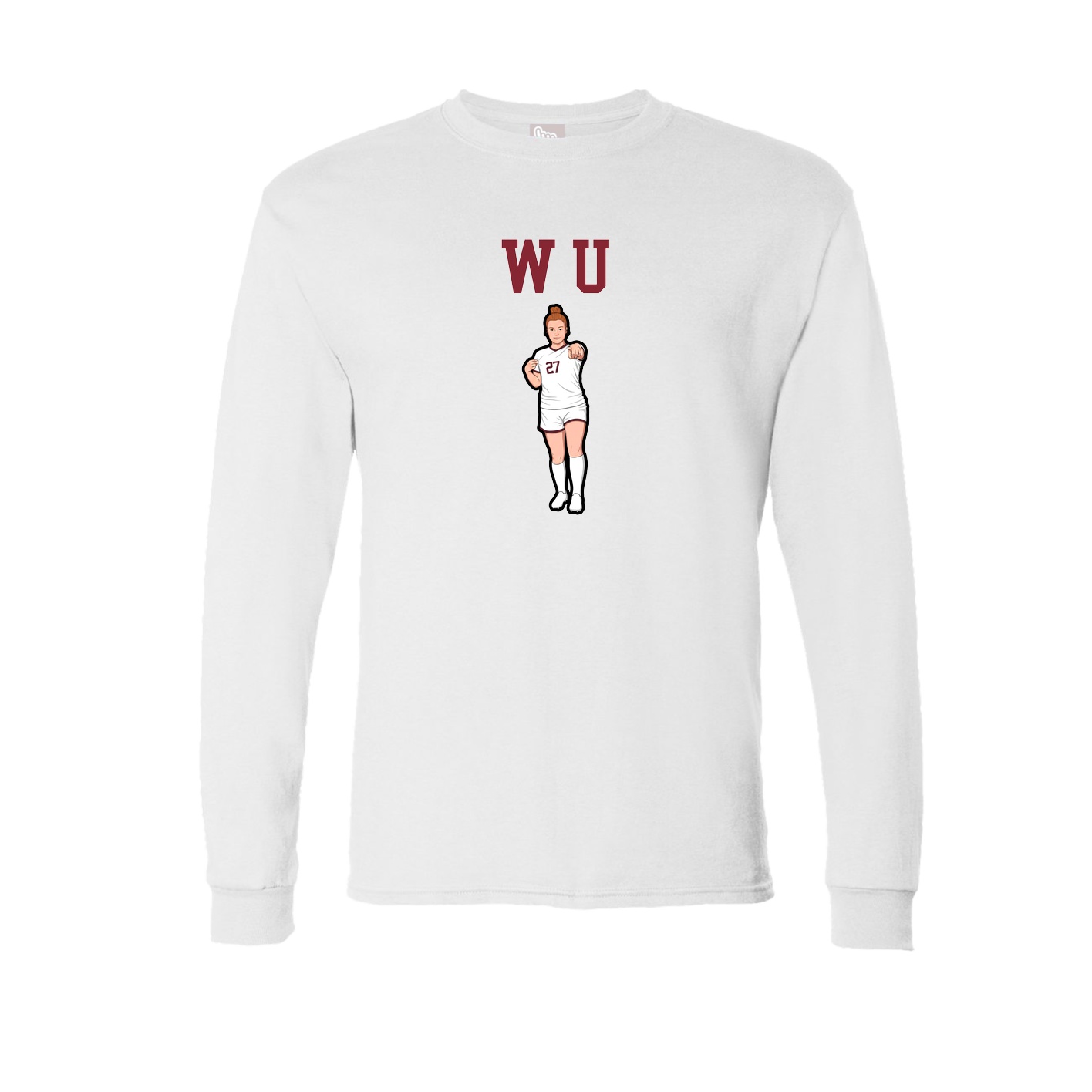 Long Sleeve Tee — Shirsey in White