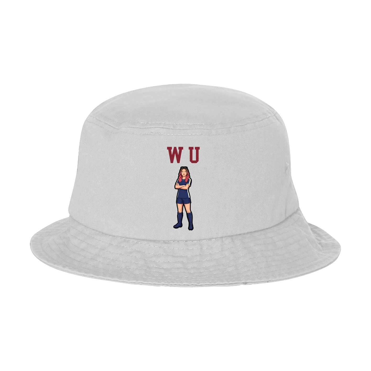 Bucket Cap — Shirsey in White