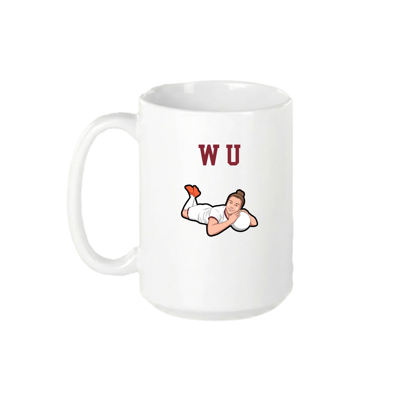 15oz Coffee Mug — Shirsey in White