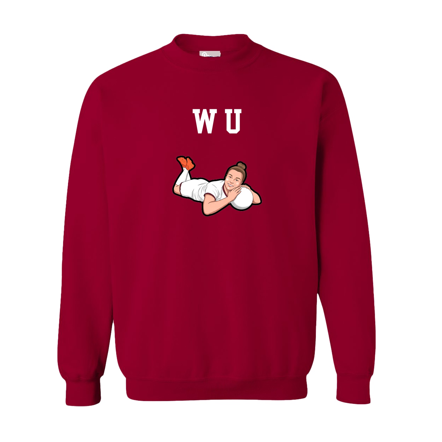 Fleece Crew — Shirsey in Cardinal