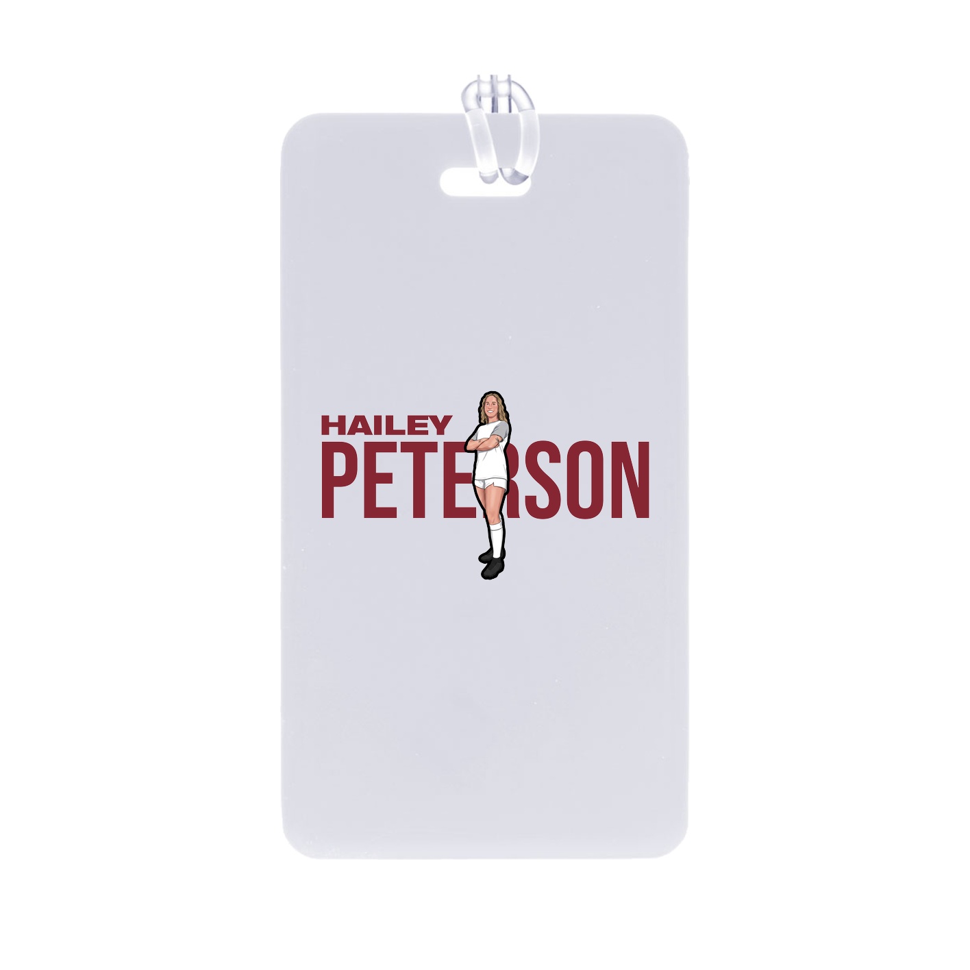 Bag Tag — Player Name in Classic