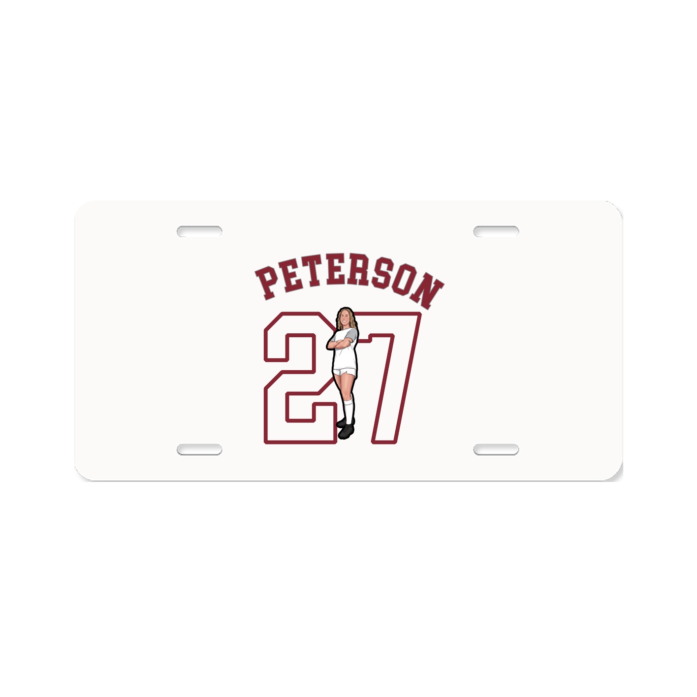 License Plate — Shirsey Arch in Classic