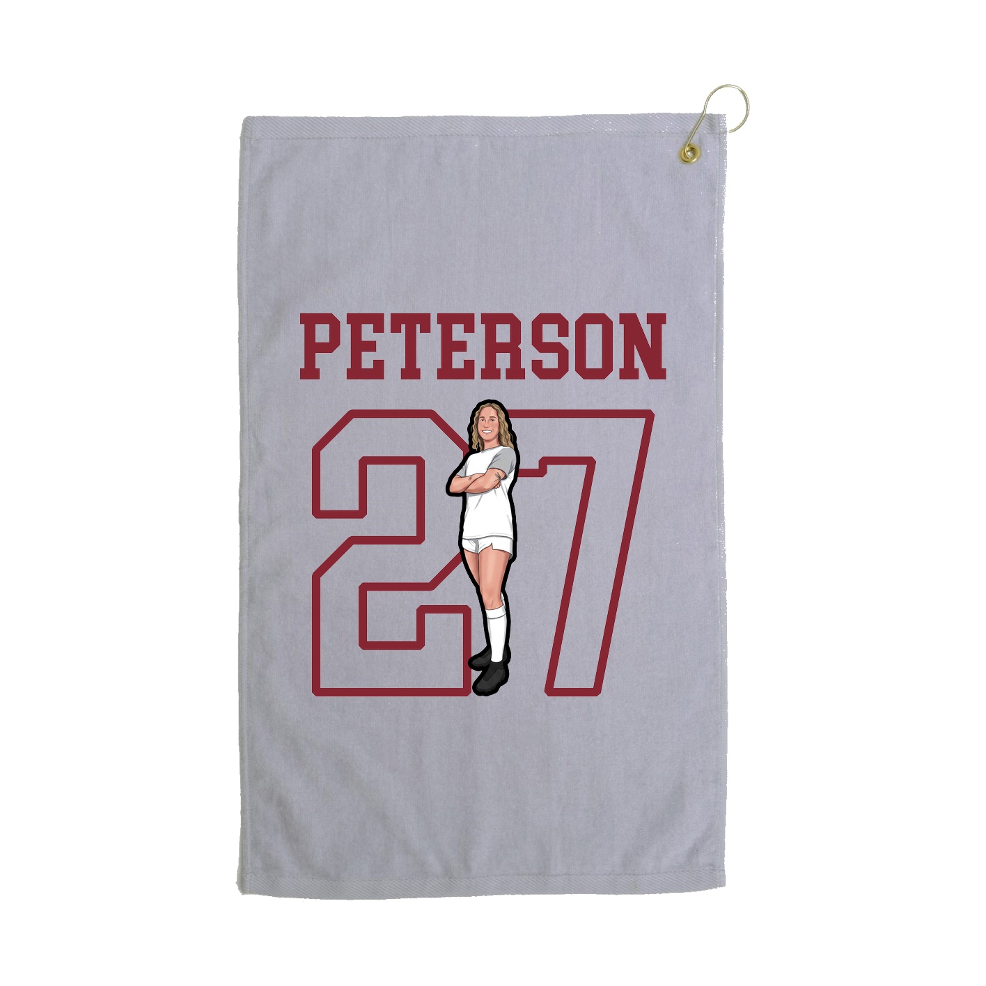 Golf Towel — Shirsey in Grey