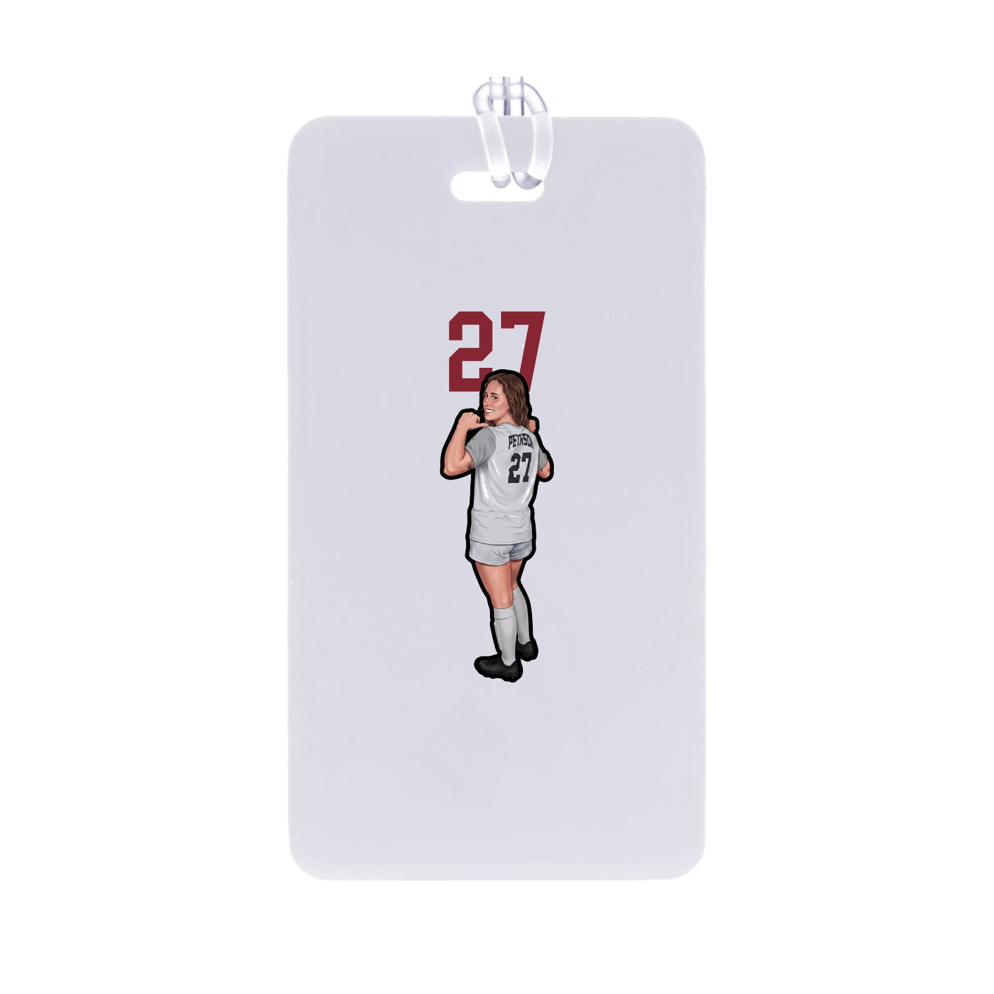 Bag Tag — Number Top in Classic
