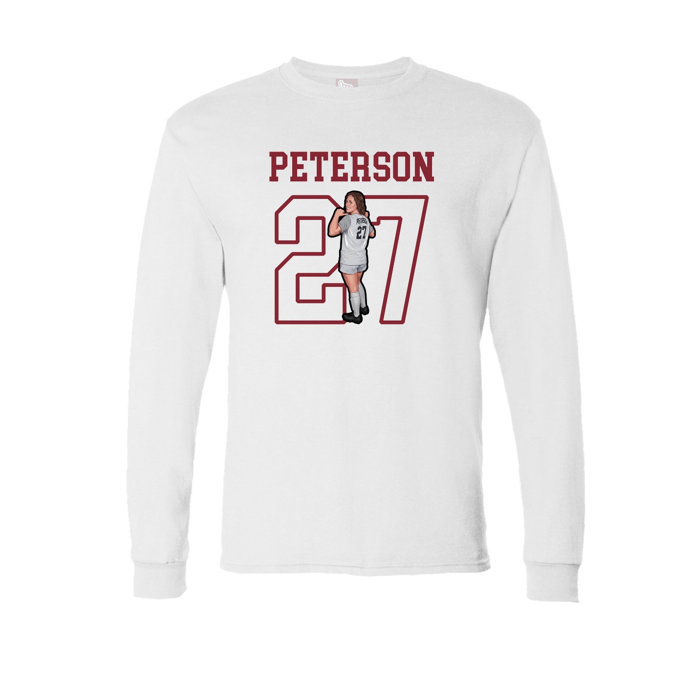 Long Sleeve Tee — Shirsey in White