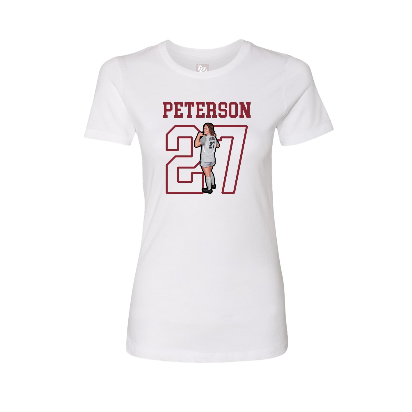 Fitted Women's Tee — Shirsey in White