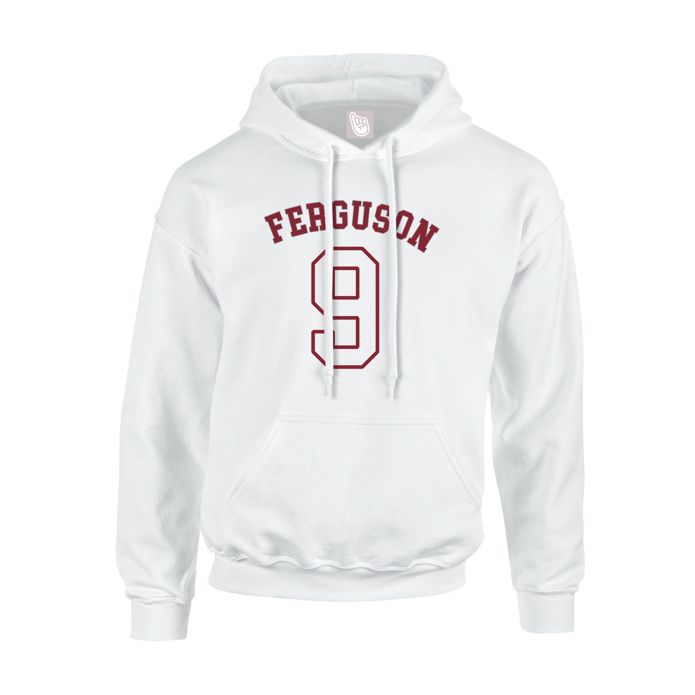 Hoodie — Shirsey Arch in White