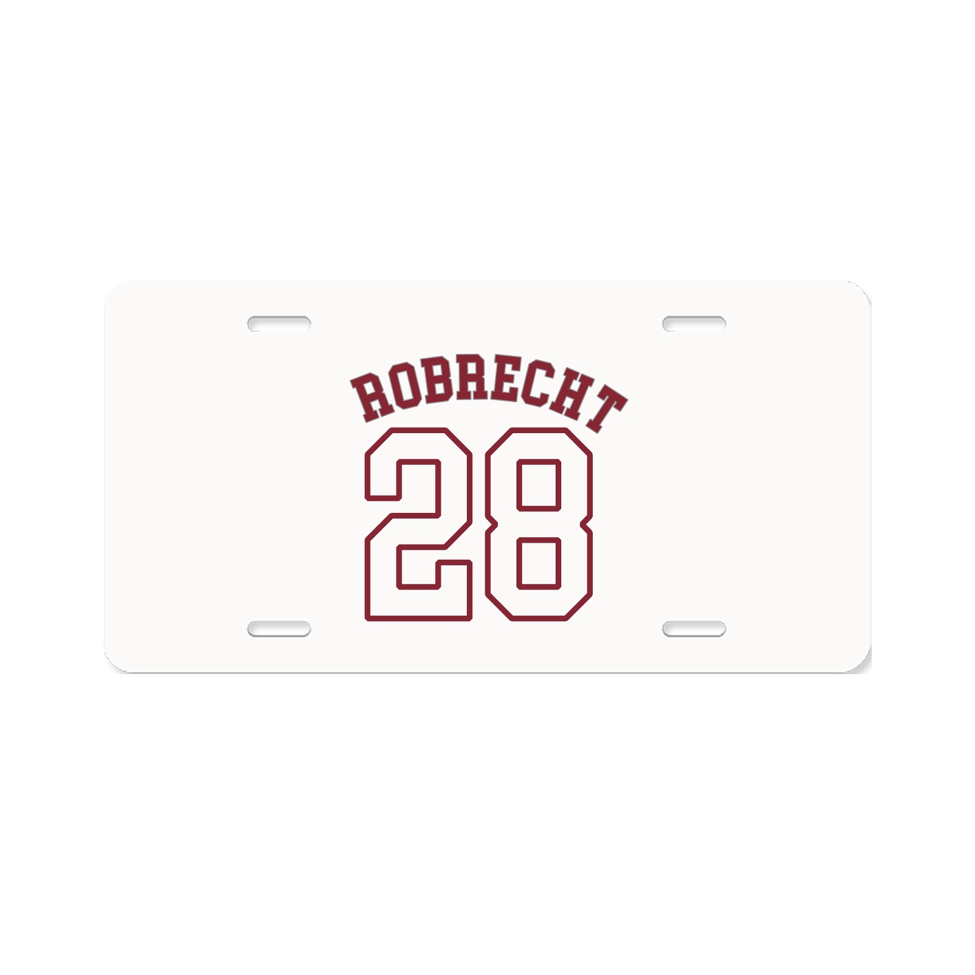 License Plate — Shirsey Arch in Classic