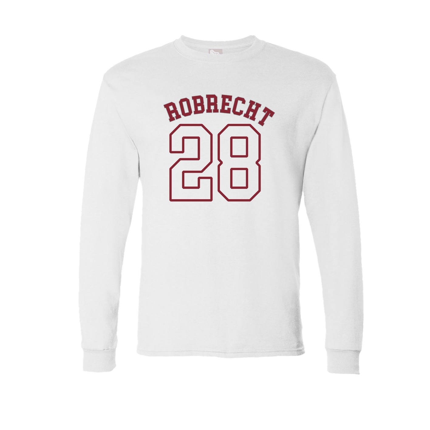 Long Sleeve Tee — Shirsey Arch in White