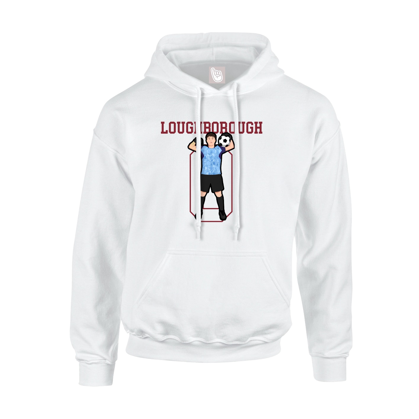 Youth Hoodie — Shirsey in White