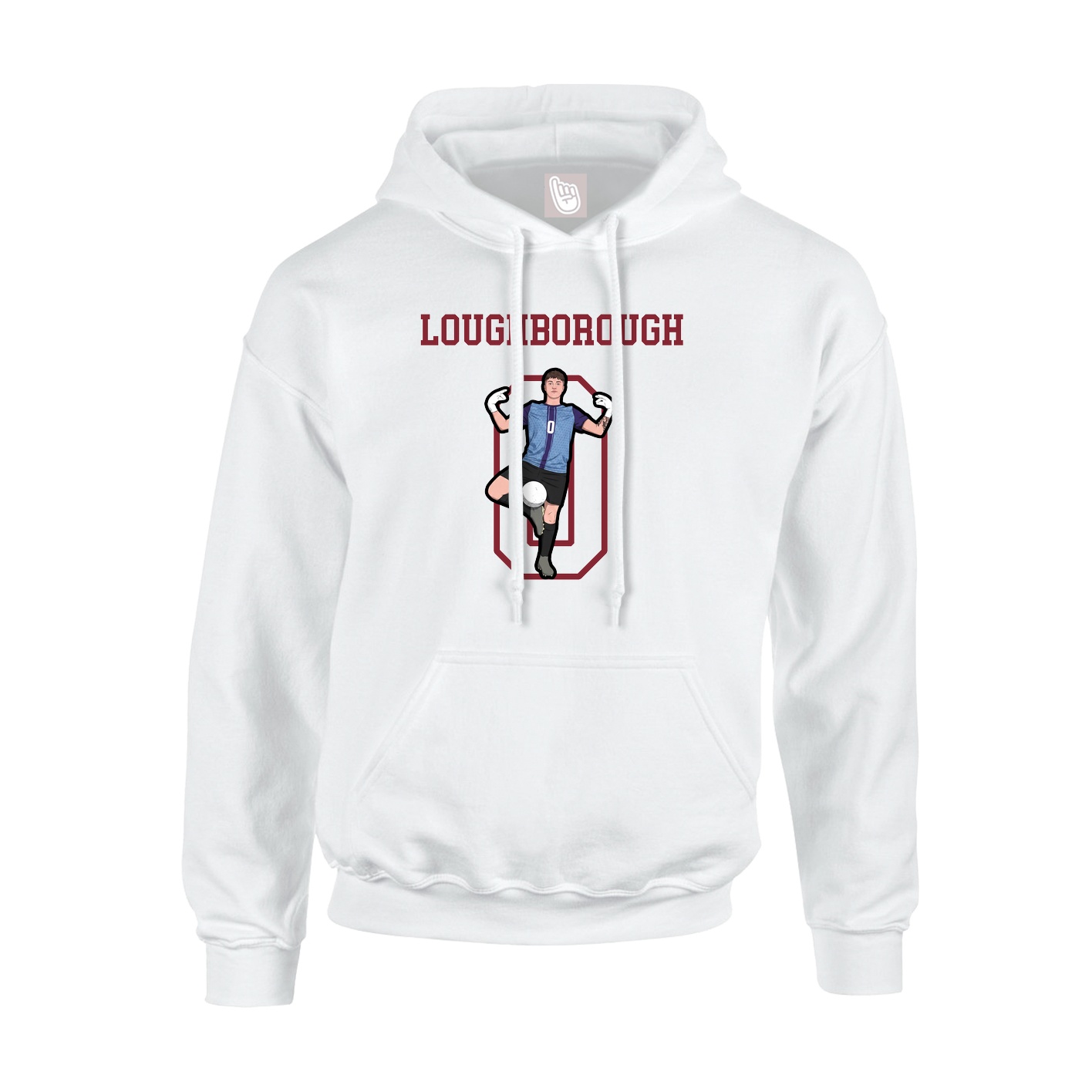 Youth Hoodie — Shirsey in White