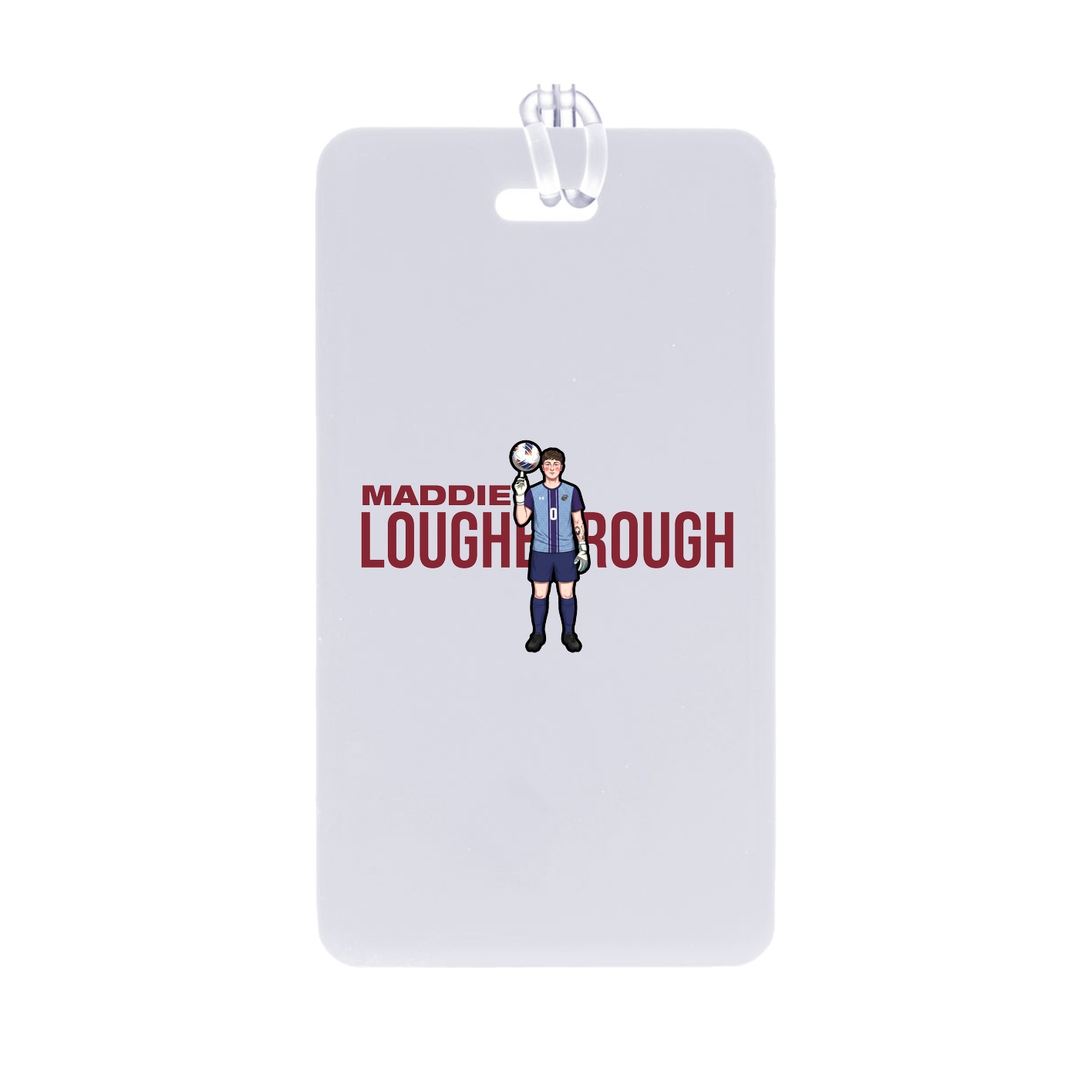 Bag Tag — Player Name in Classic