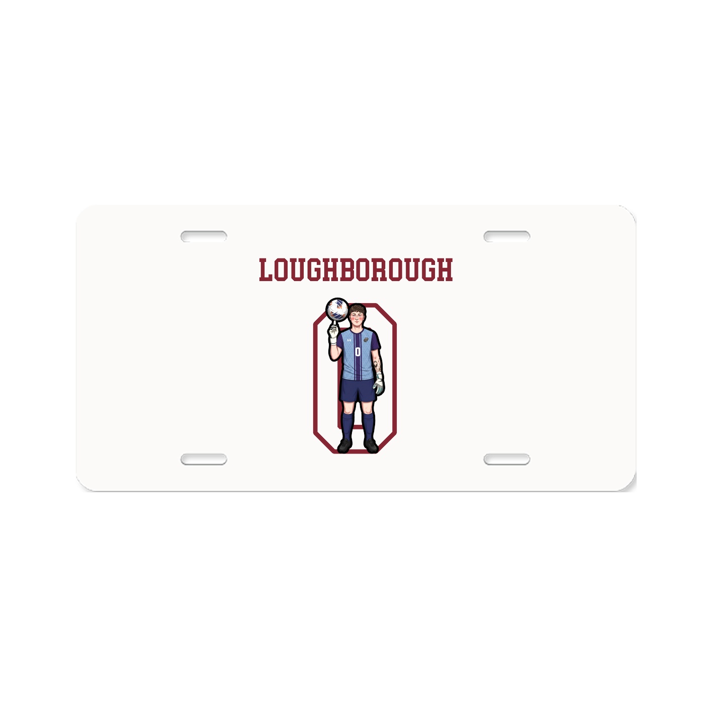 License Plate — Shirsey in Classic