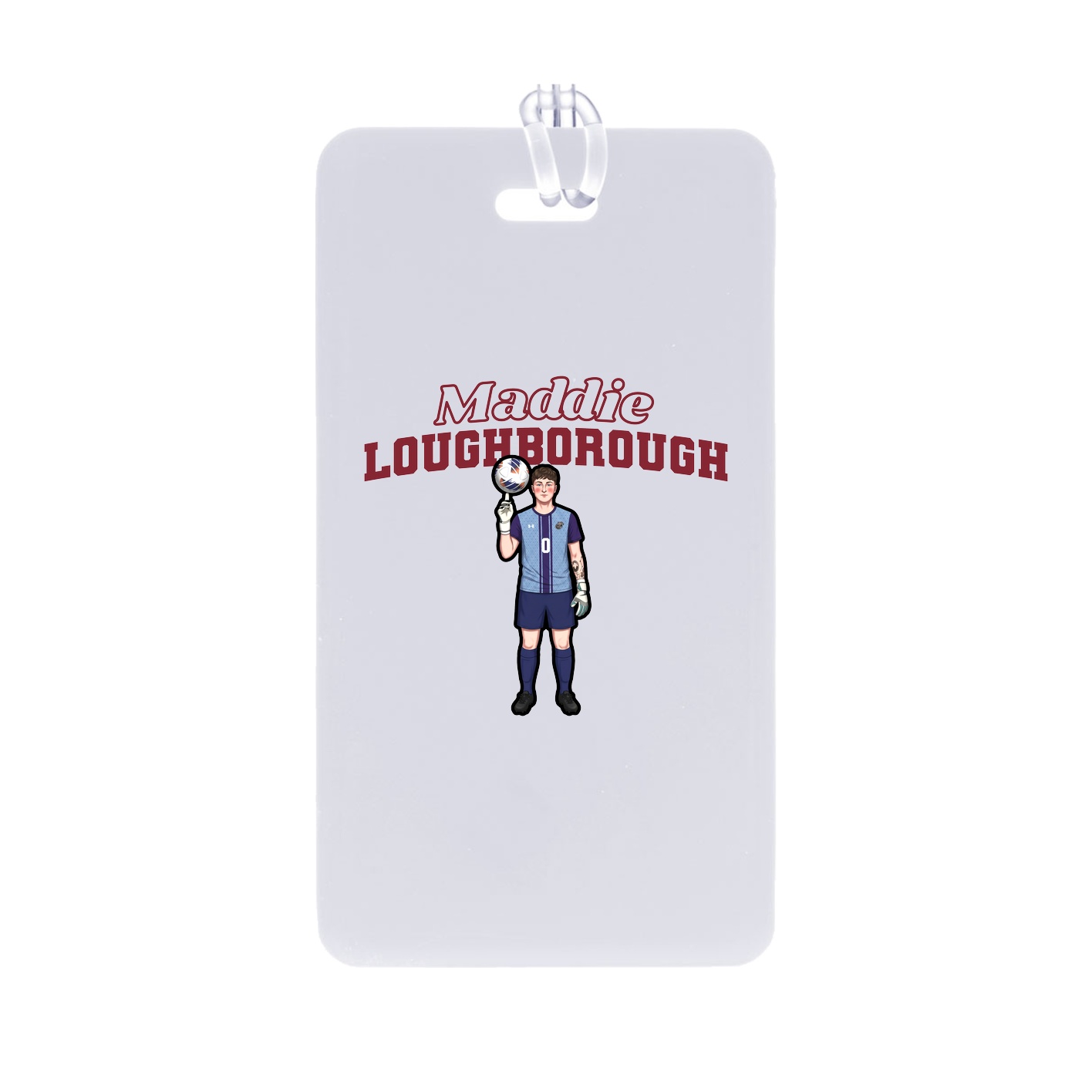Bag Tag — Name Arch in Classic
