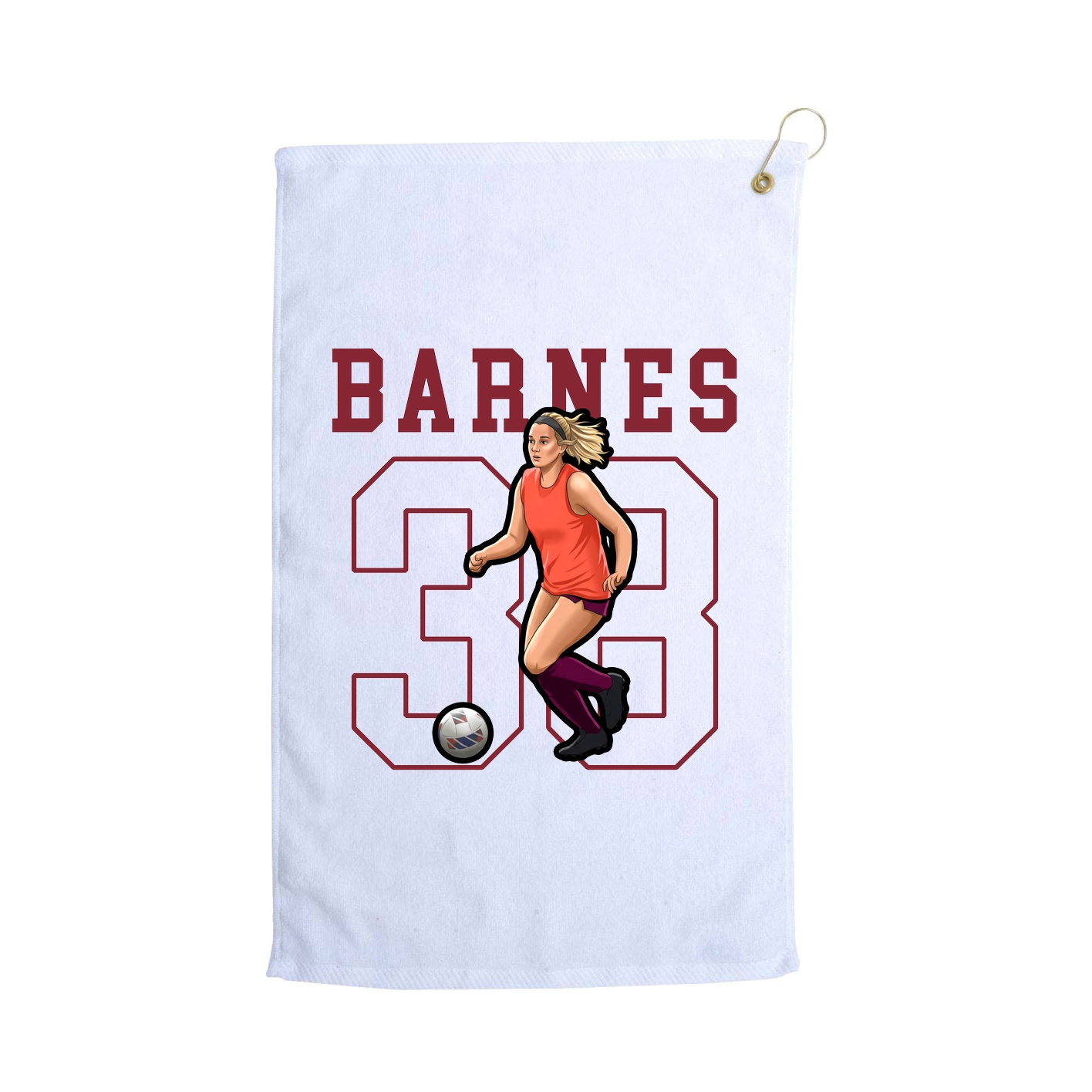 Golf Towel — Shirsey in White