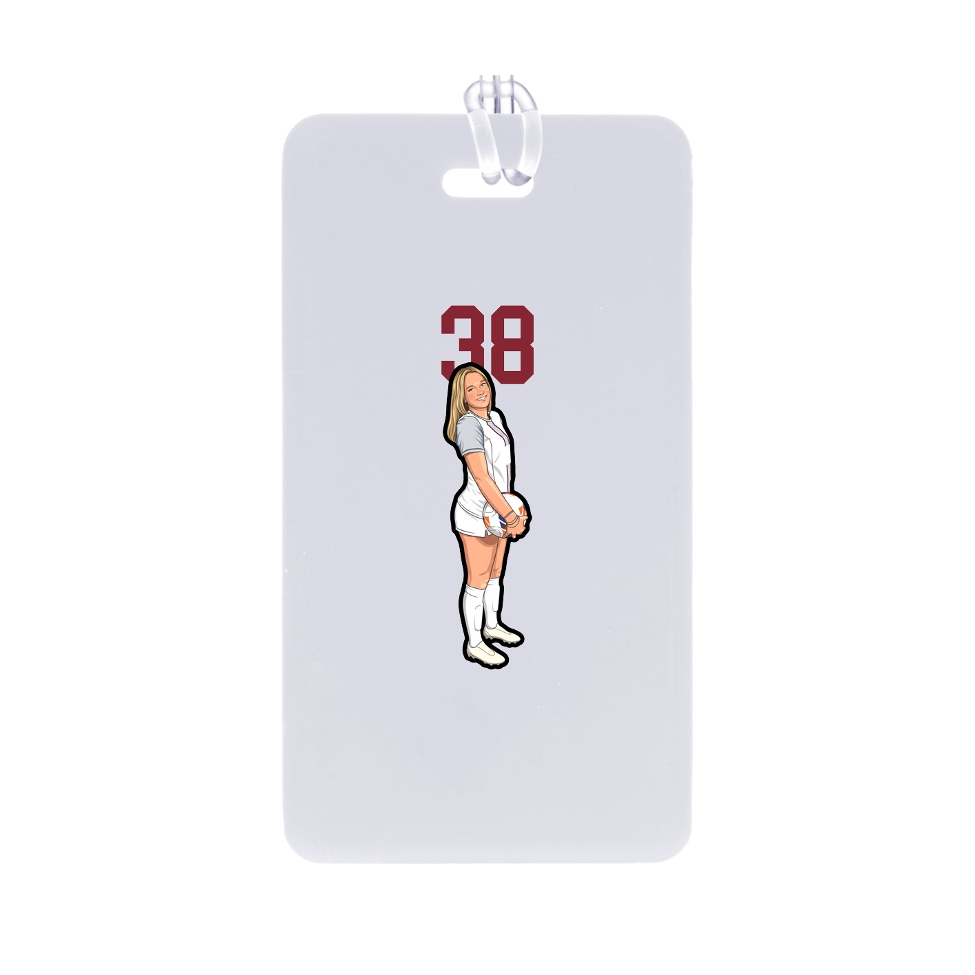 Bag Tag — Number Top in Classic