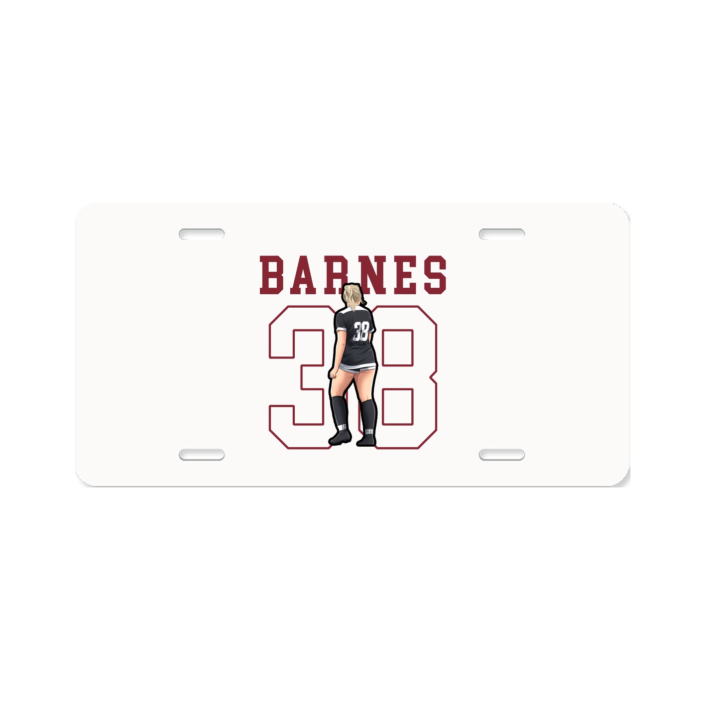 License Plate — Shirsey in Classic