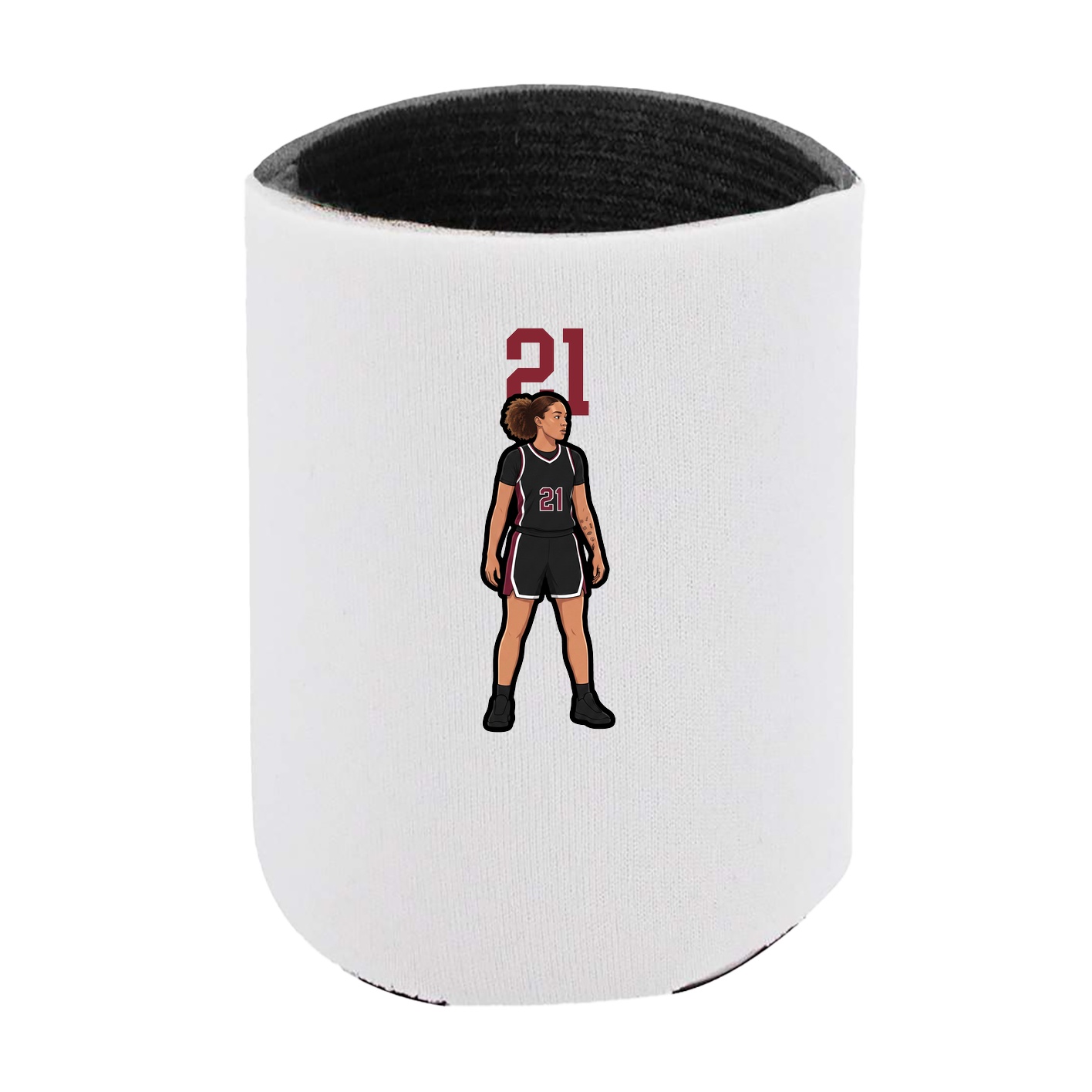 Can Holder — Number Top in White