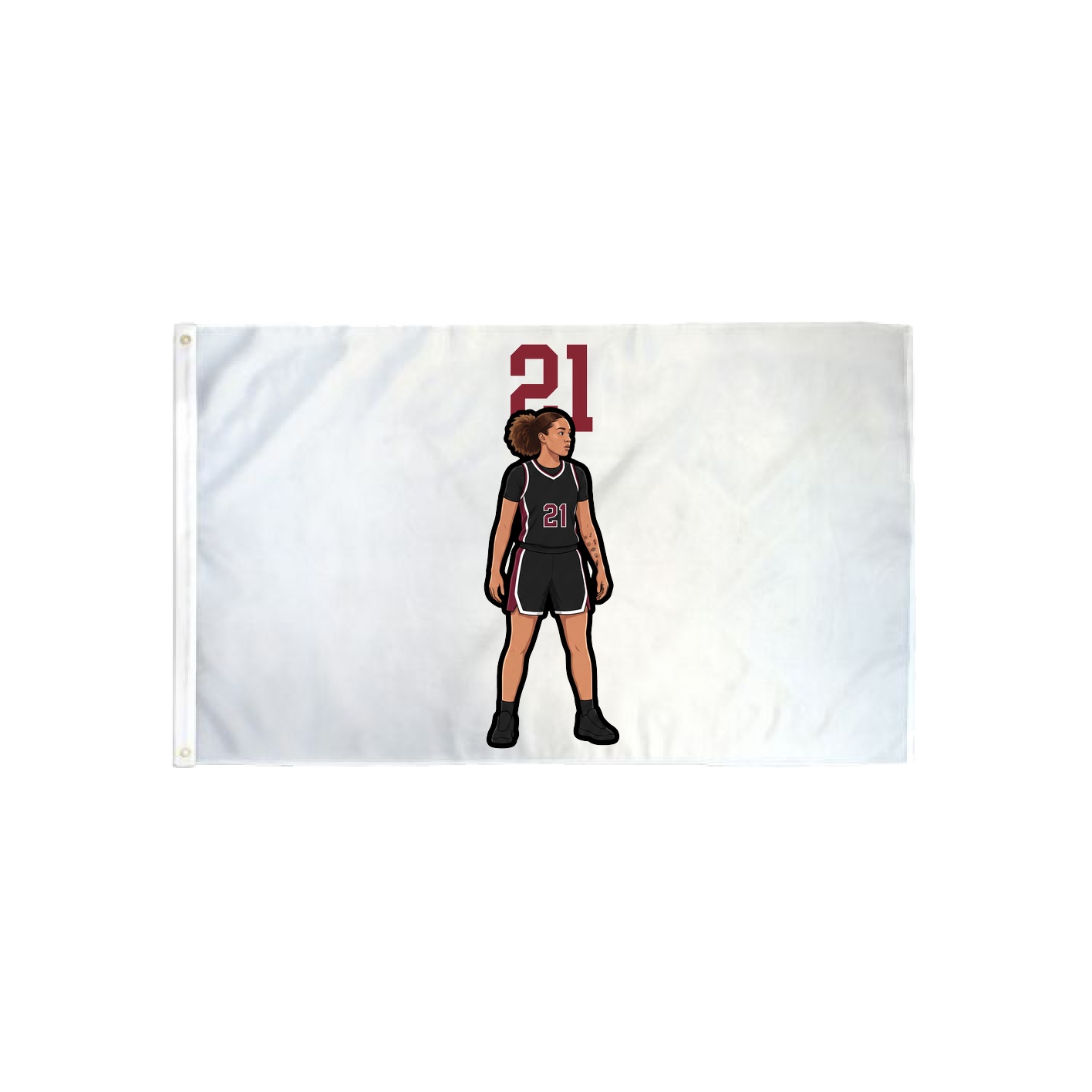 3x5 Flag — Number Top in Classic