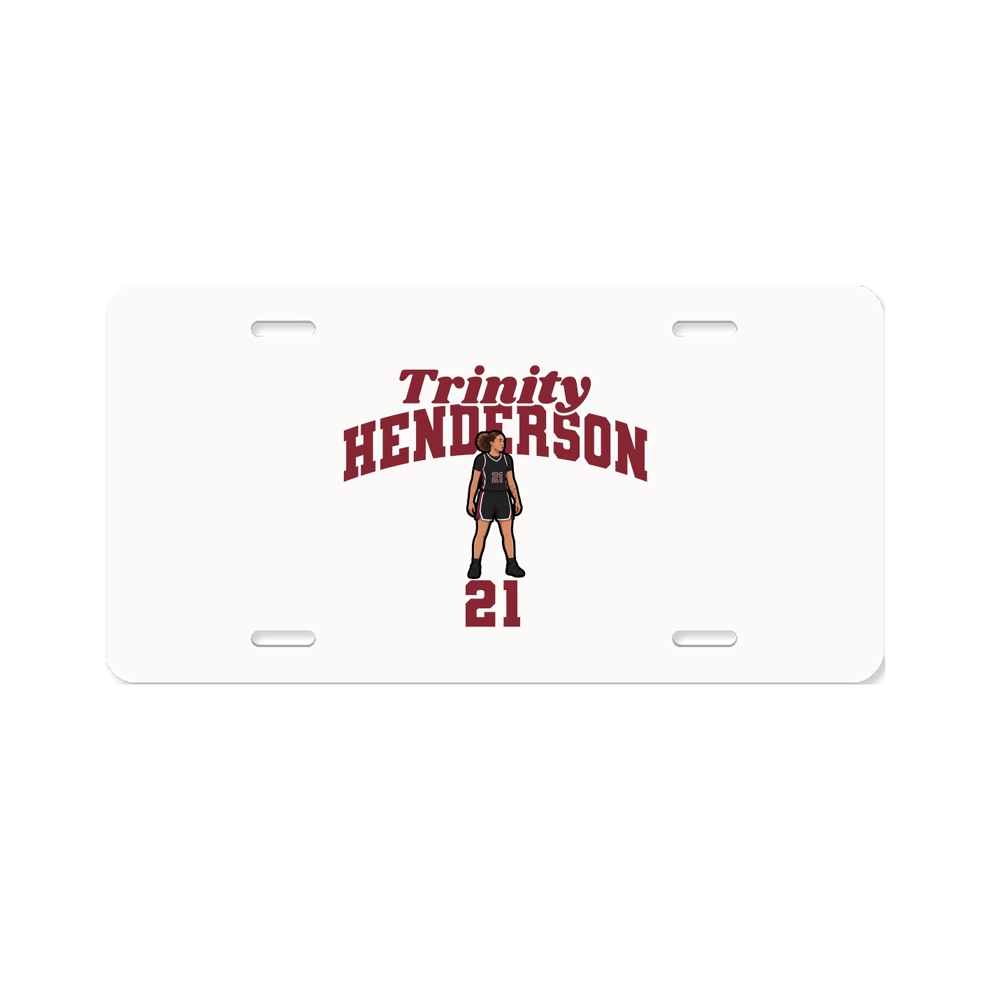 License Plate — Signature Arch in Classic