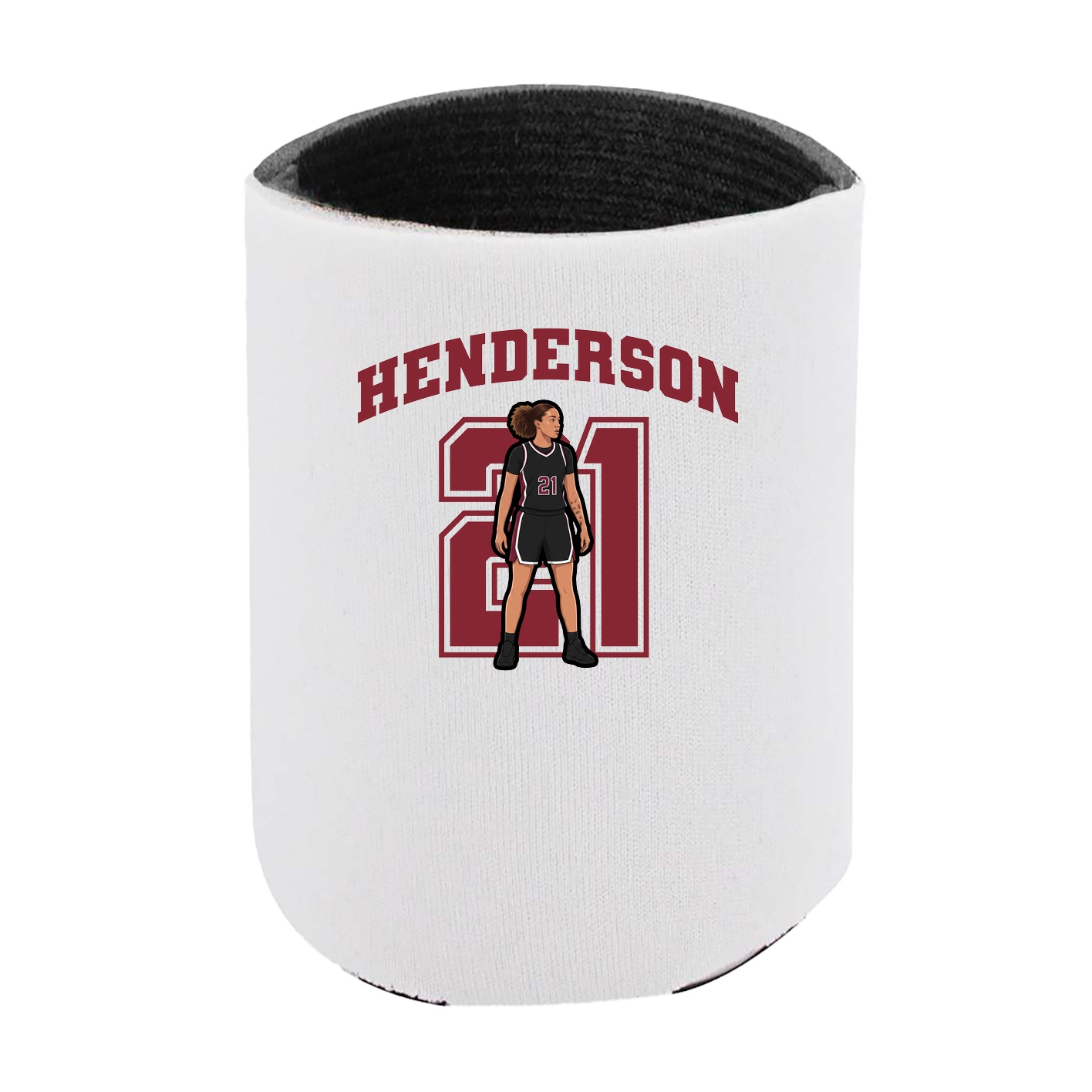 Can Holder — Number in White