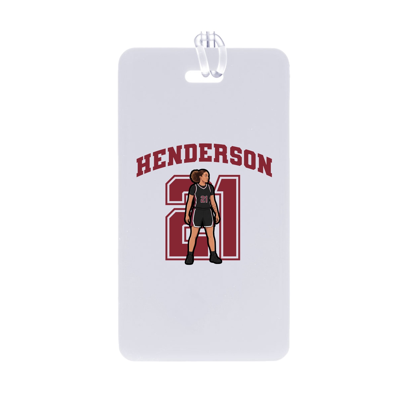 Bag Tag — Number in Classic