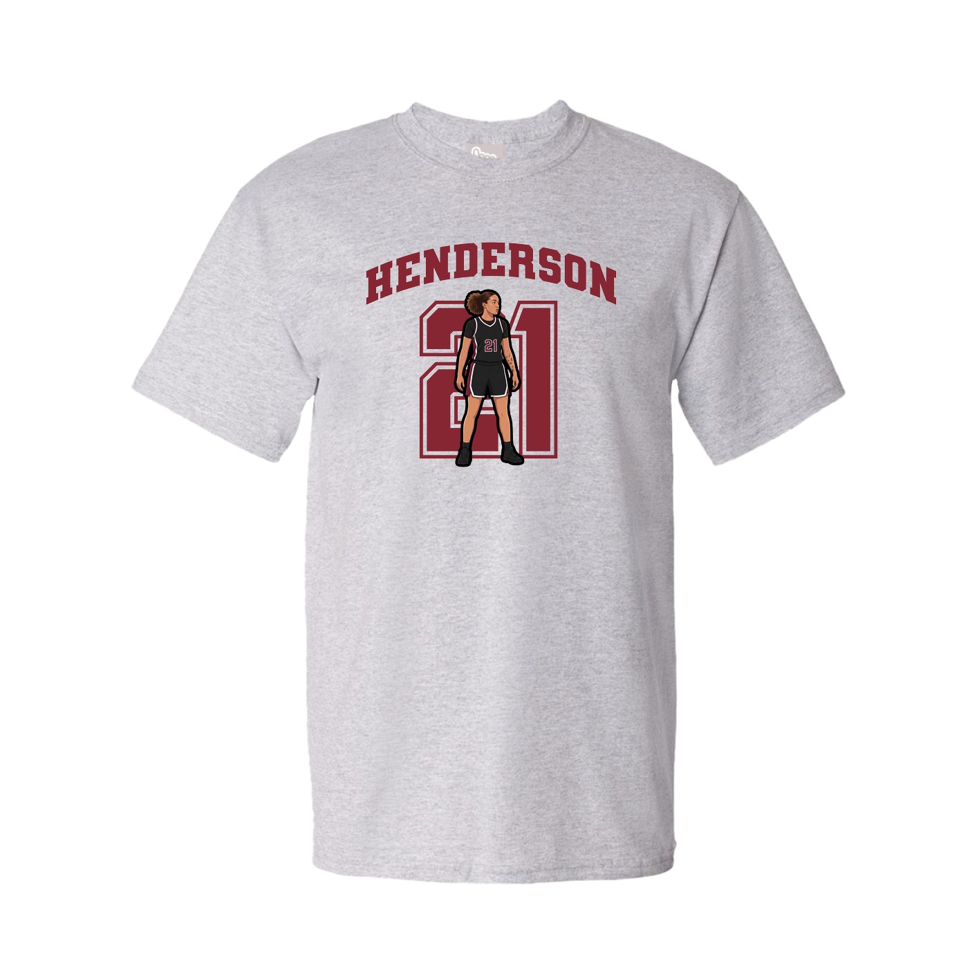 Tee — Number in Grey