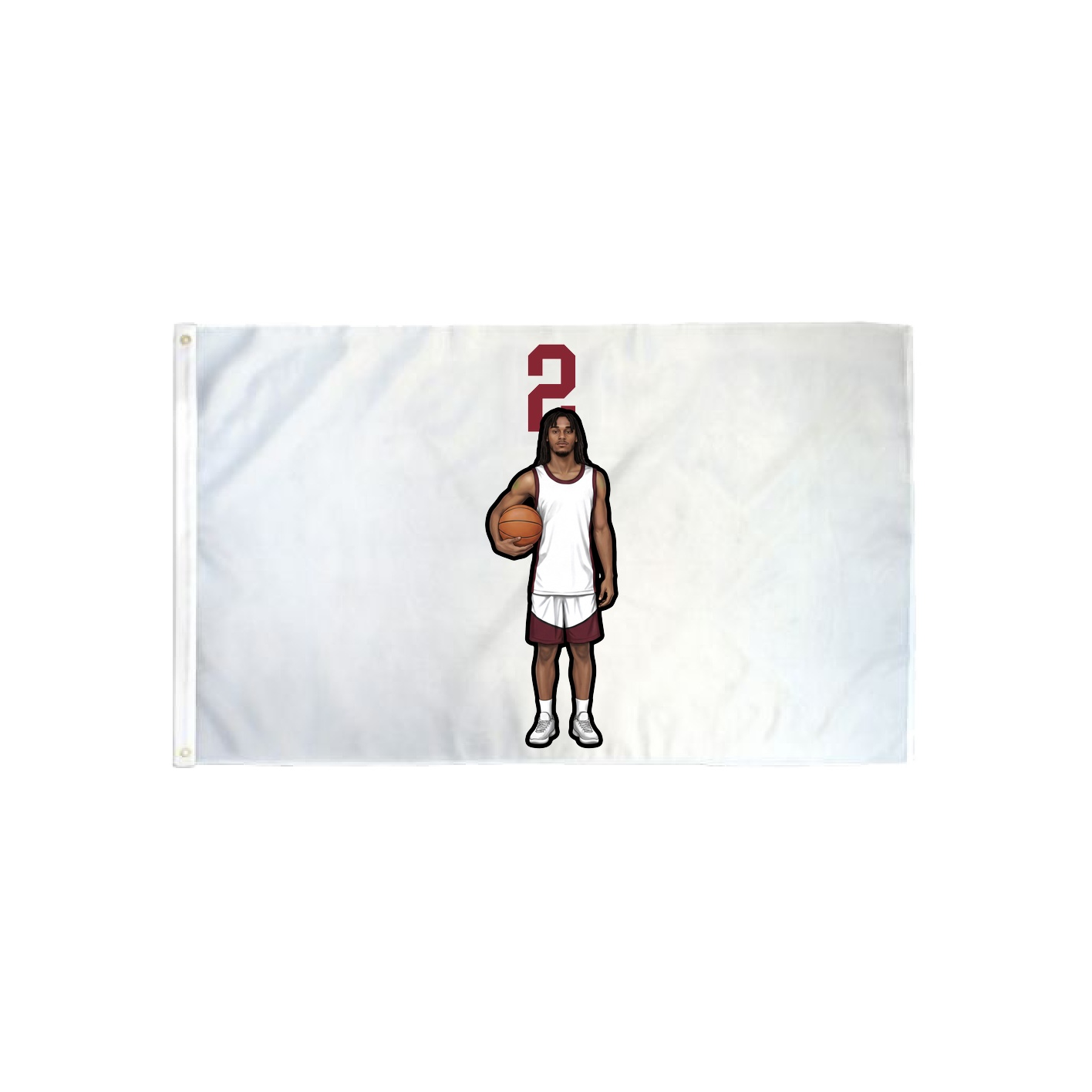 3x5 Flag — Number Top in Classic
